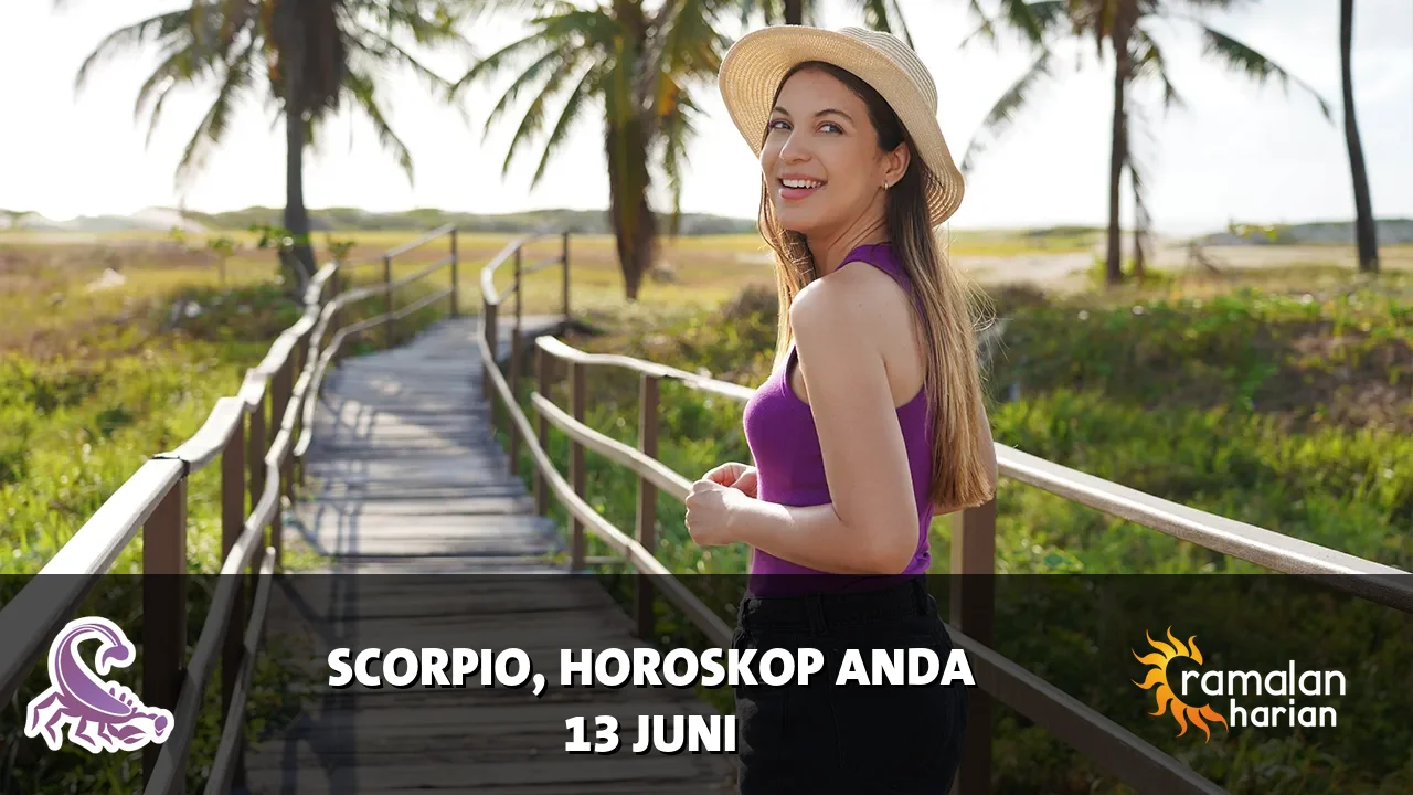 Horoskop Scorpio untuk Sabtu, 13 Juni 2026