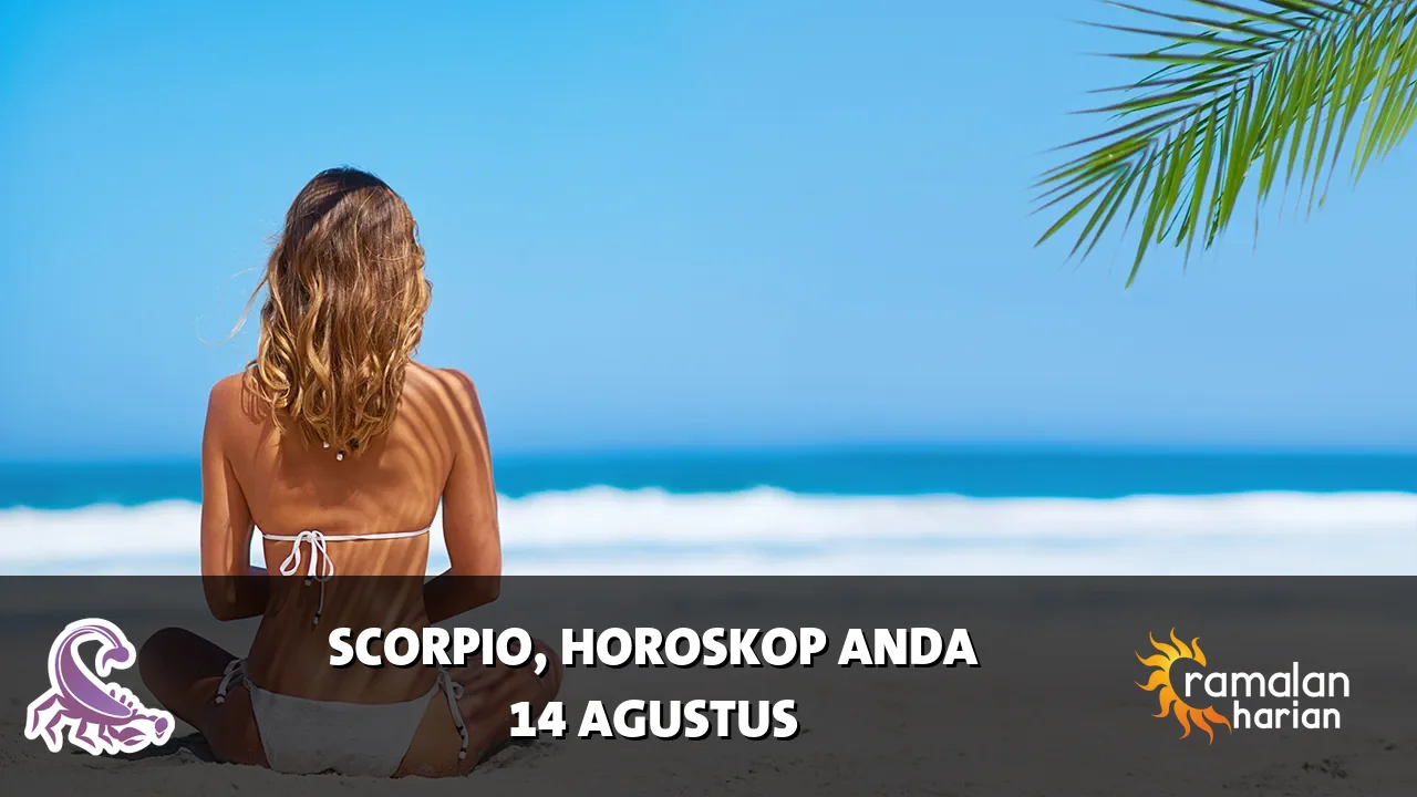 Horoskop Scorpio untuk Jumat, 14 Agustus 2026