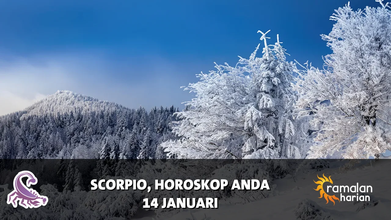 Horoskop Scorpio untuk Rabu, 14 Januari 2026