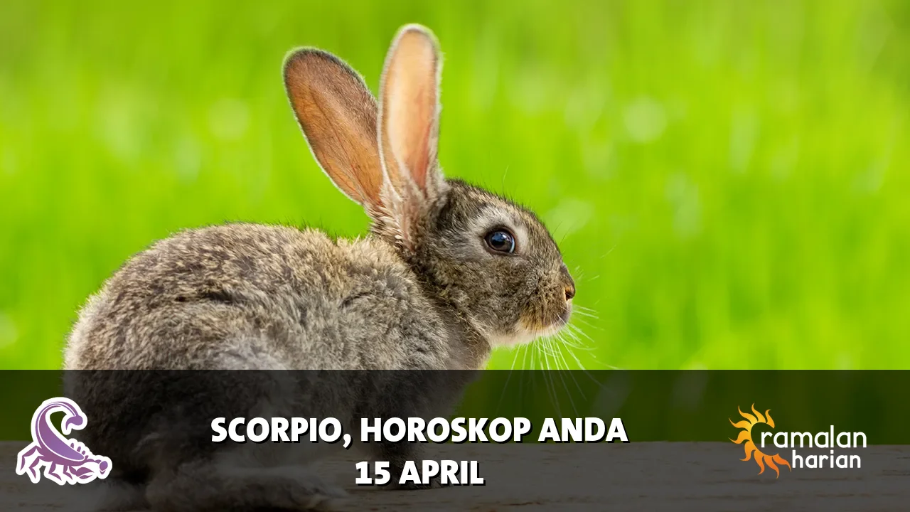 Horoskop Scorpio untuk Rabu, 15 April 2026
