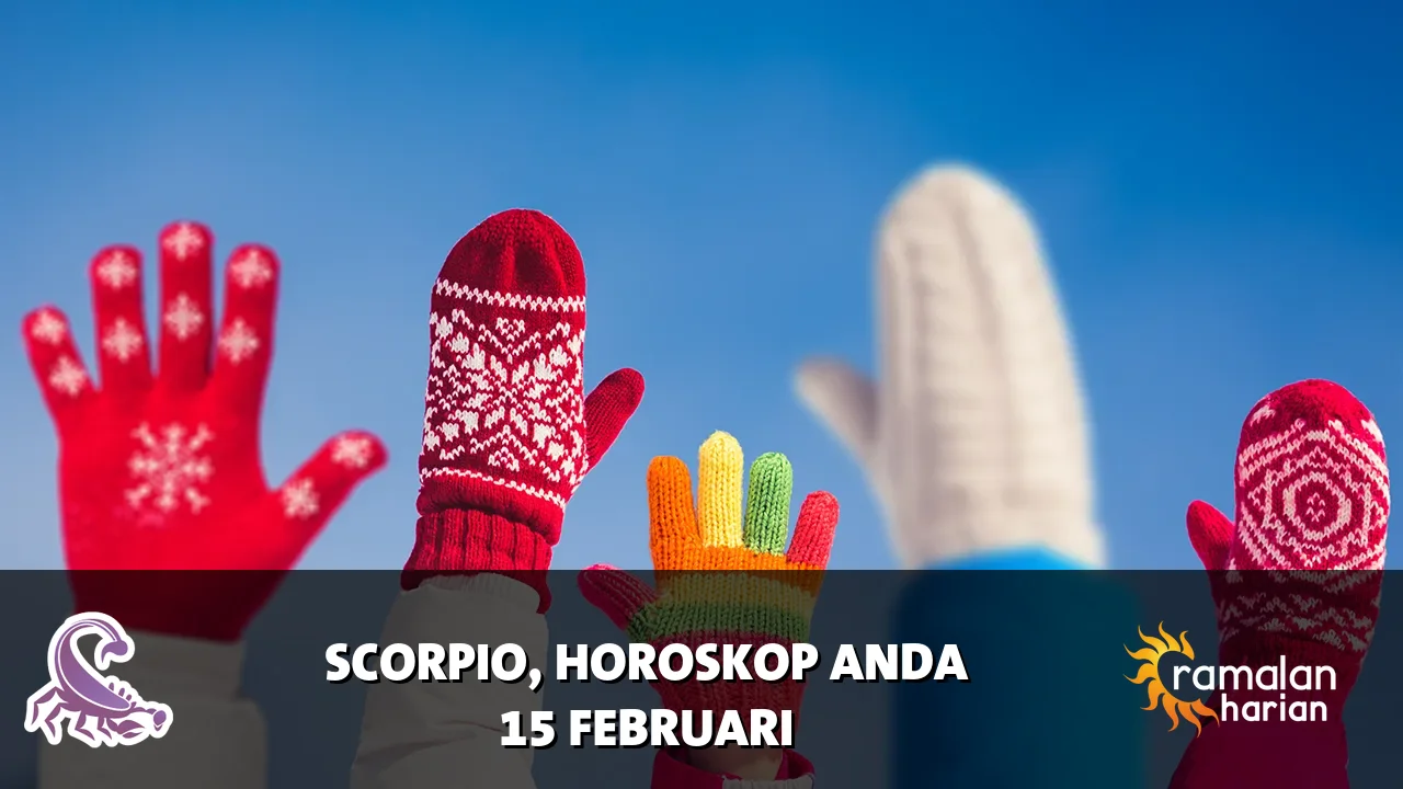 Horoskop Scorpio untuk Minggu, 15 Februari 2026