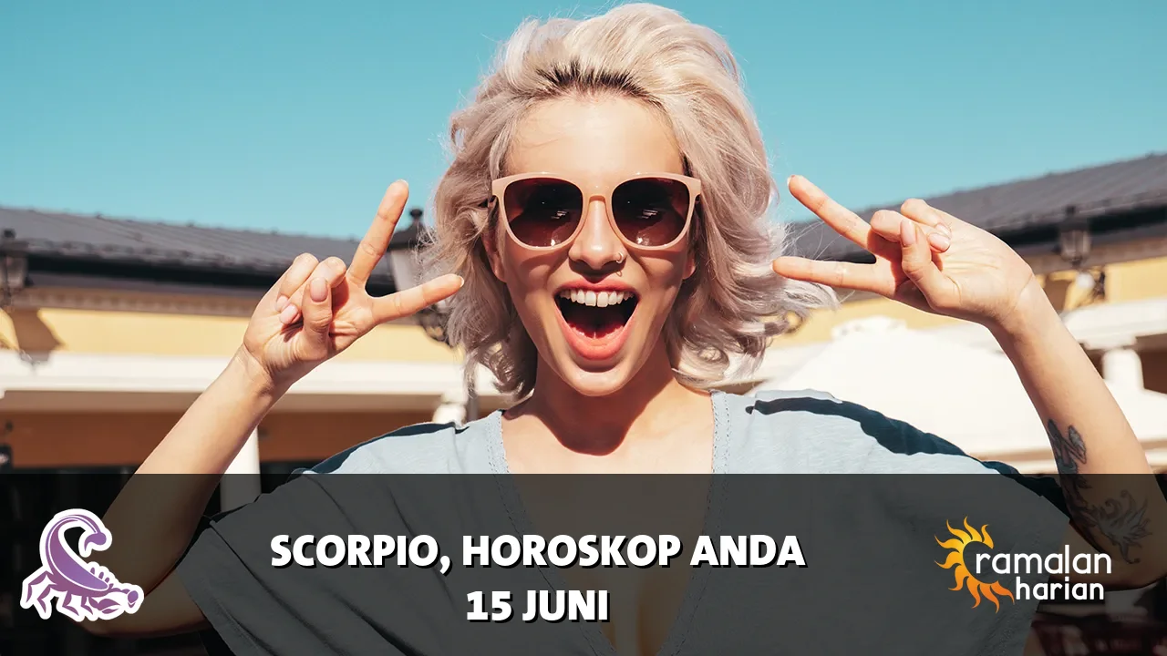 Horoskop Scorpio untuk Senin, 15 Juni 2026
