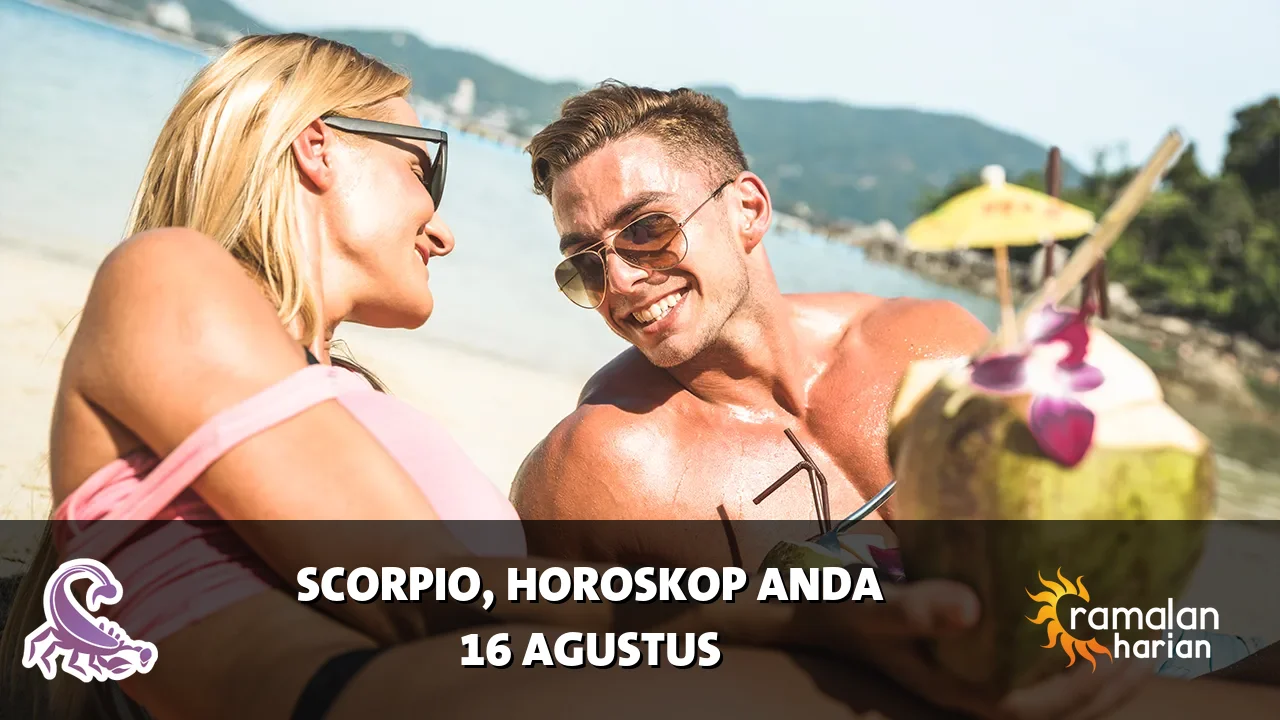 Horoskop Scorpio untuk Minggu, 16 Agustus 2026