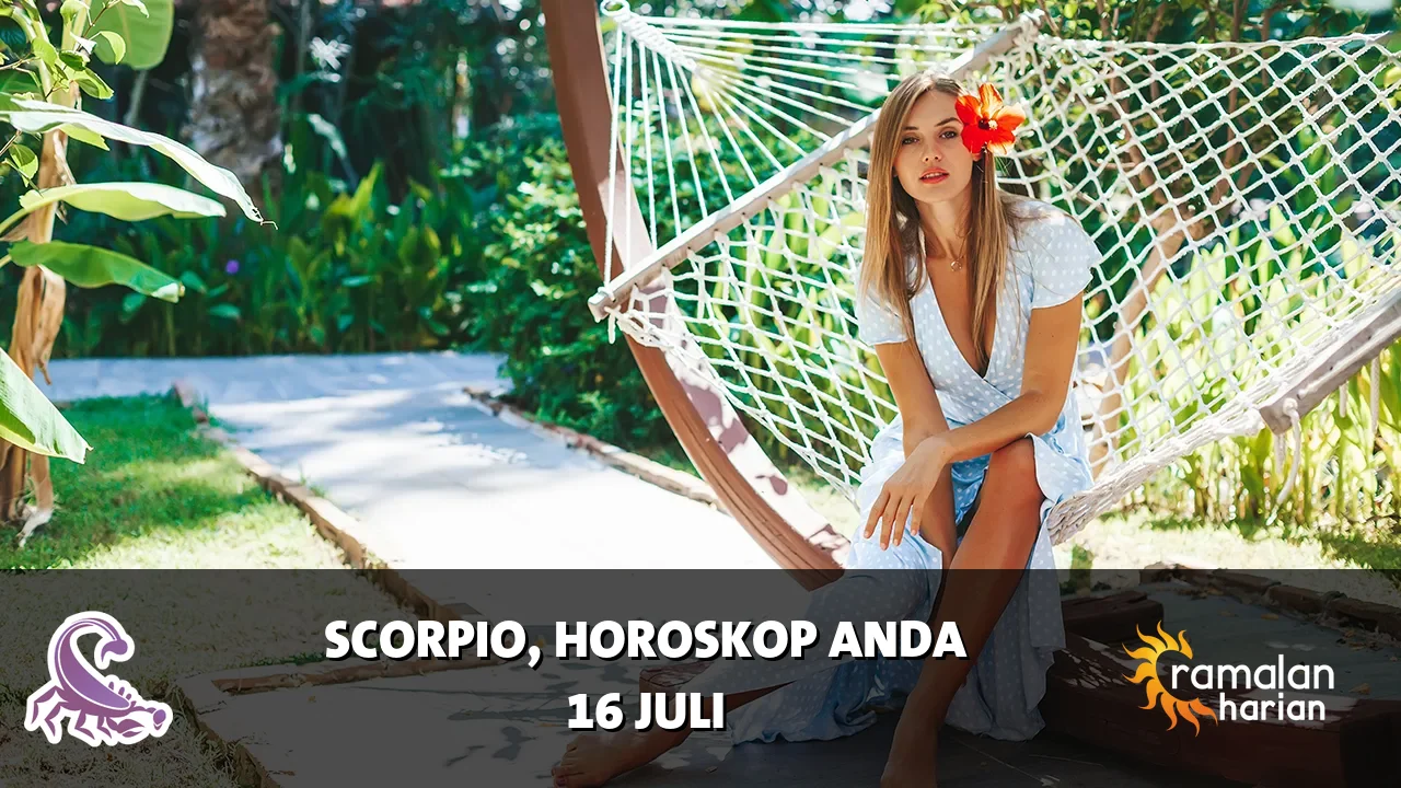 Horoskop Scorpio untuk Kamis, 16 Juli 2026