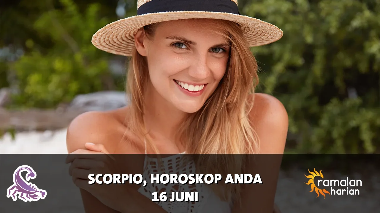Horoskop Scorpio untuk Selasa, 16 Juni 2026