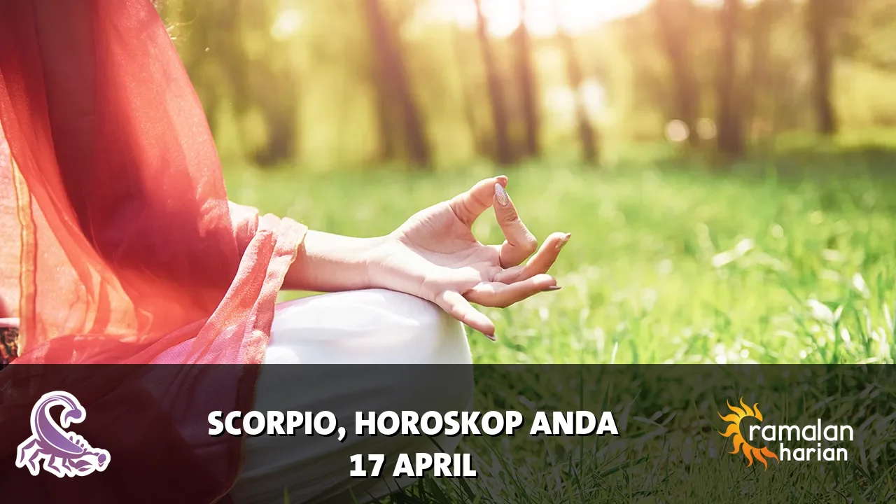 Horoskop Scorpio untuk Jumat, 17 April 2026