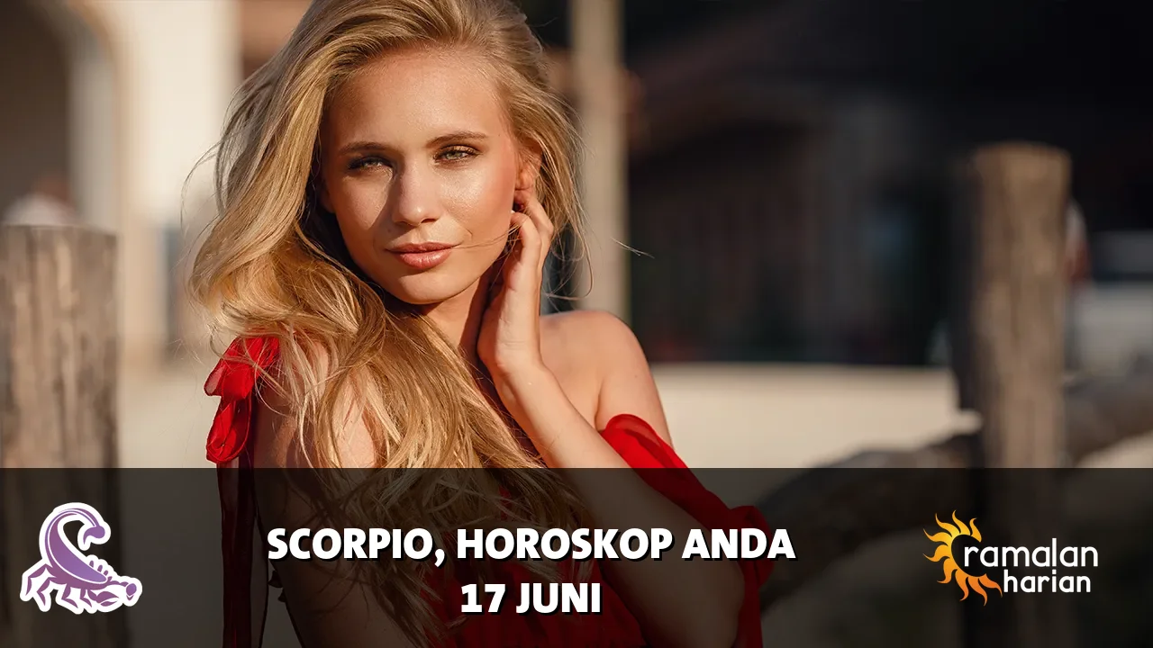 Horoskop Scorpio untuk Rabu, 17 Juni 2026