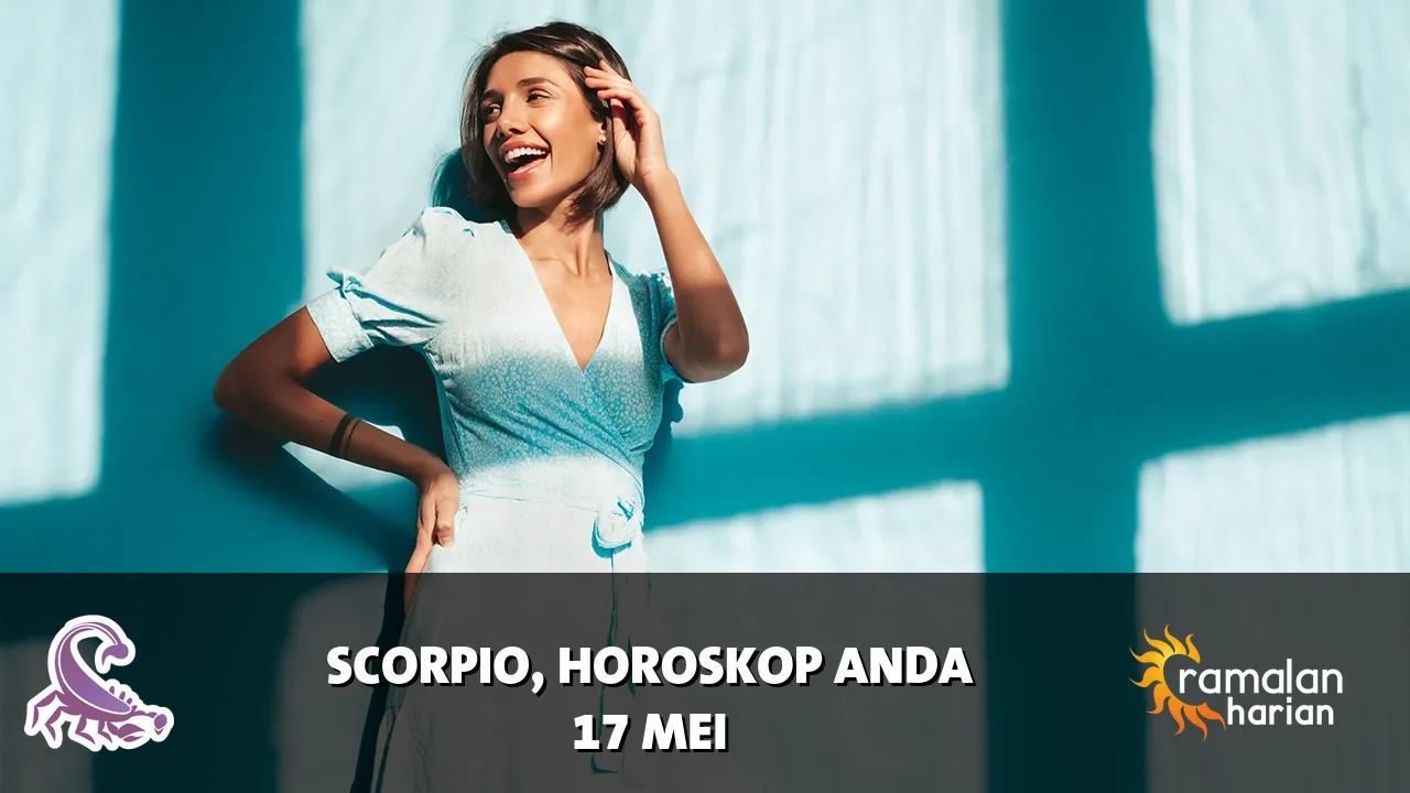Horoskop Scorpio untuk Minggu, 17 Mei 2026