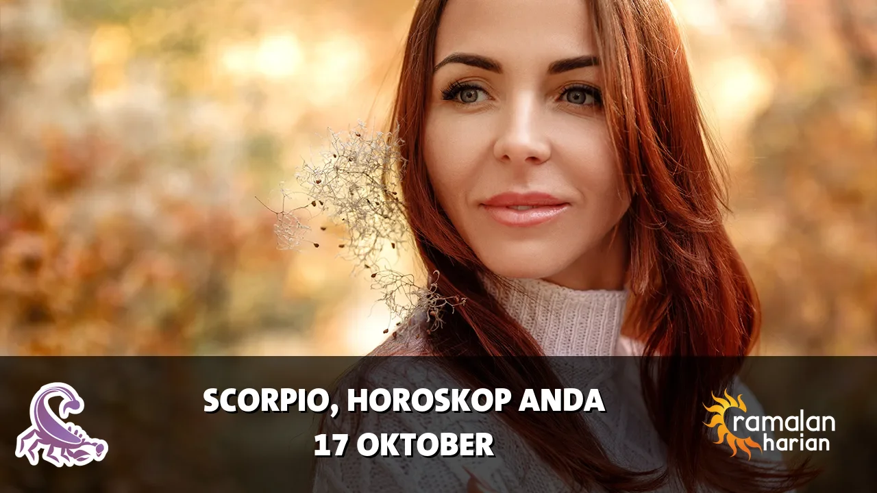 Horoskop Scorpio untuk Sabtu, 17 Oktober 2026