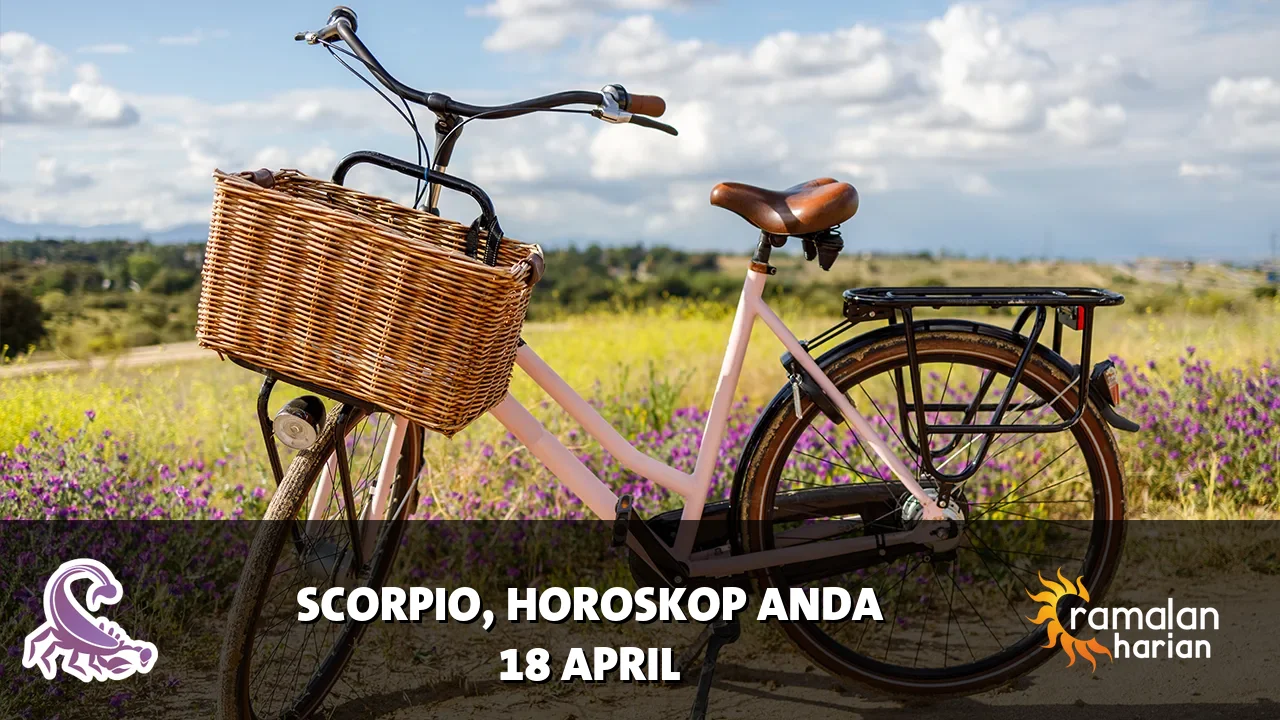Horoskop Scorpio untuk Sabtu, 18 April 2026