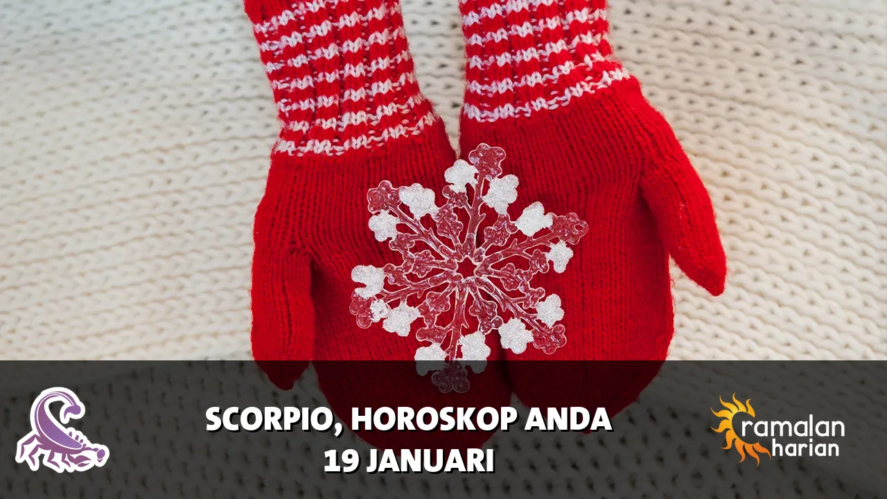 Horoskop Scorpio untuk Senin, 19 Januari 2026