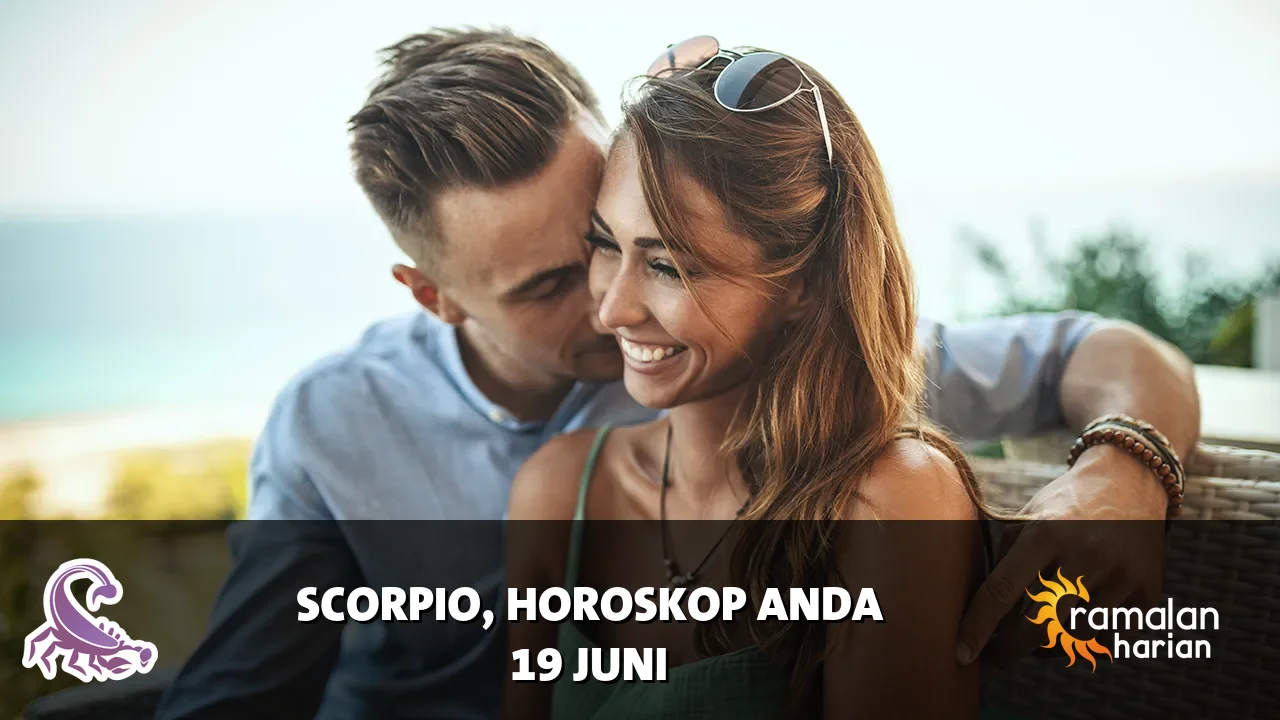 Horoskop Scorpio untuk Jumat, 19 Juni 2026