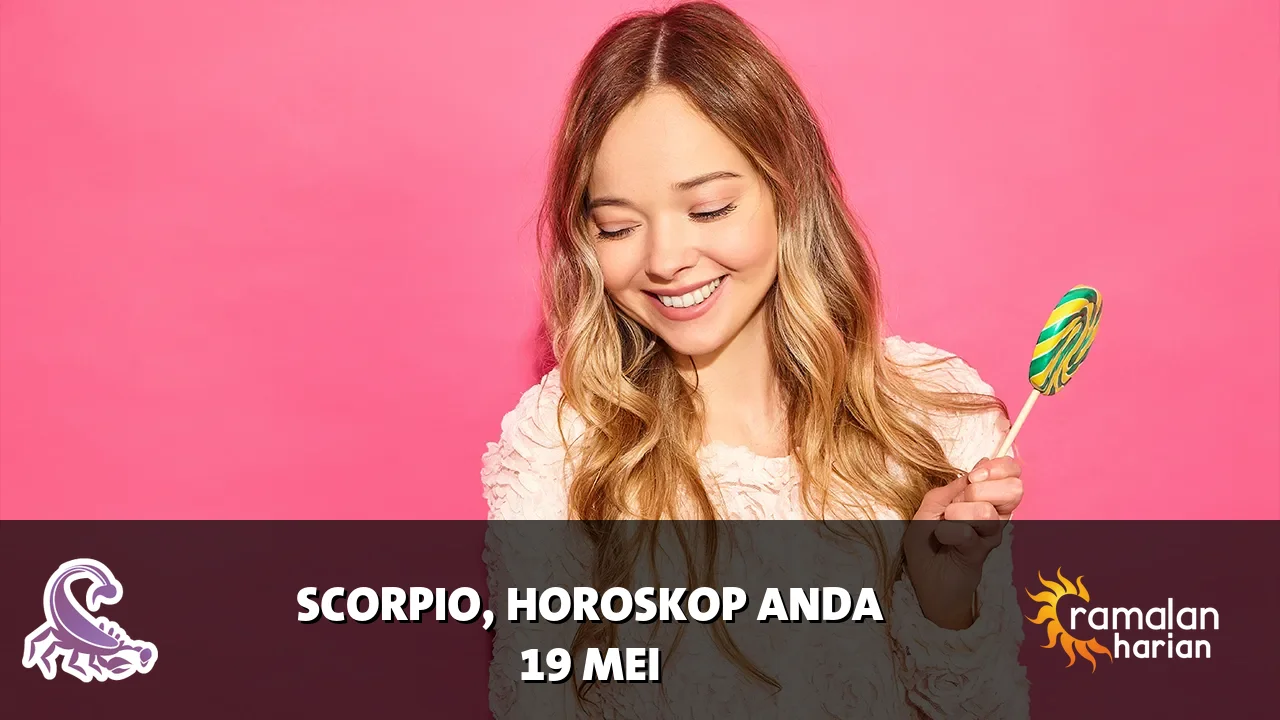 Horoskop Scorpio untuk Selasa, 19 Mei 2026