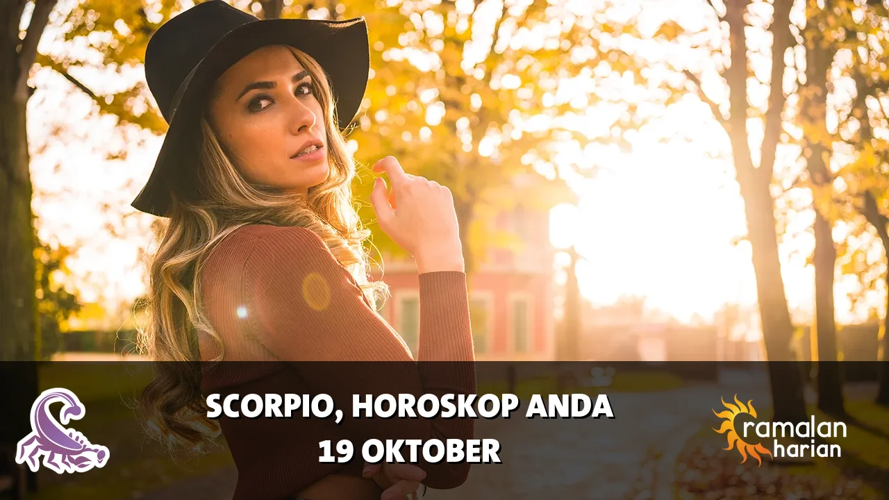 Horoskop Scorpio untuk Senin, 19 Oktober 2026