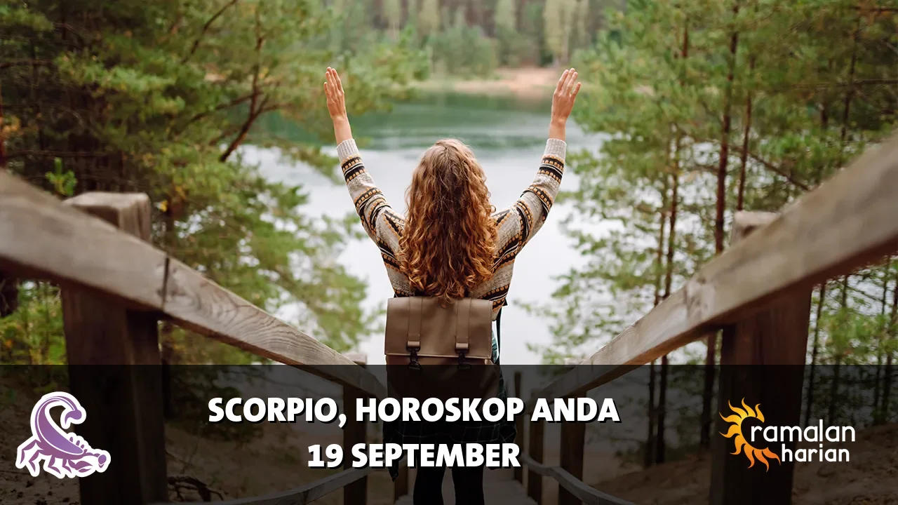Horoskop Scorpio untuk Sabtu, 19 September 2026