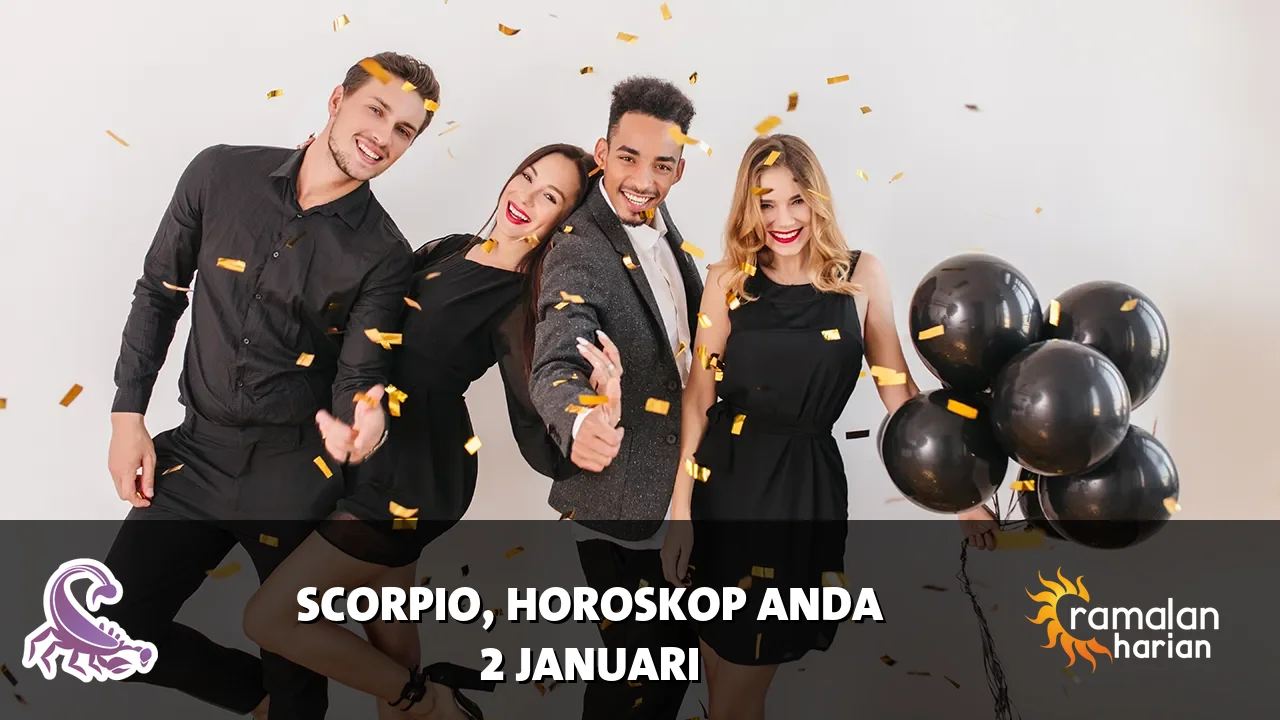 Horoskop Scorpio untuk Jumat, 2 Januari 2026