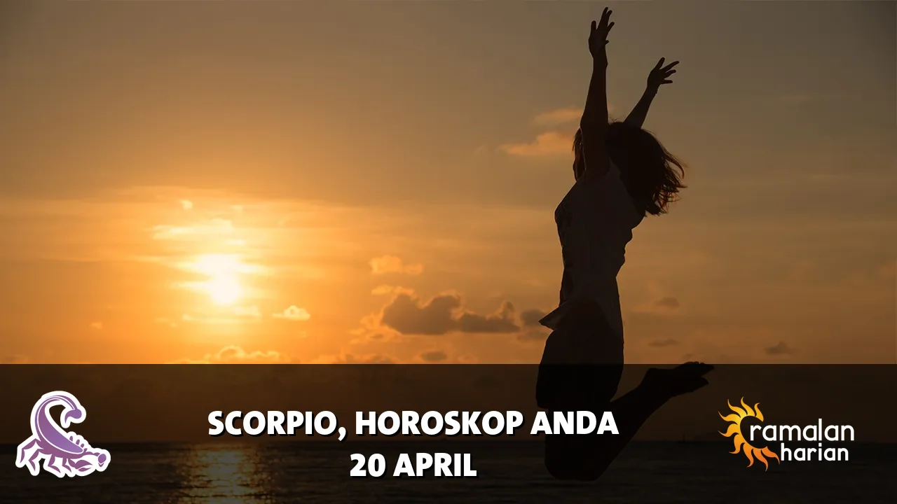 Horoskop Scorpio untuk Senin, 20 April 2026