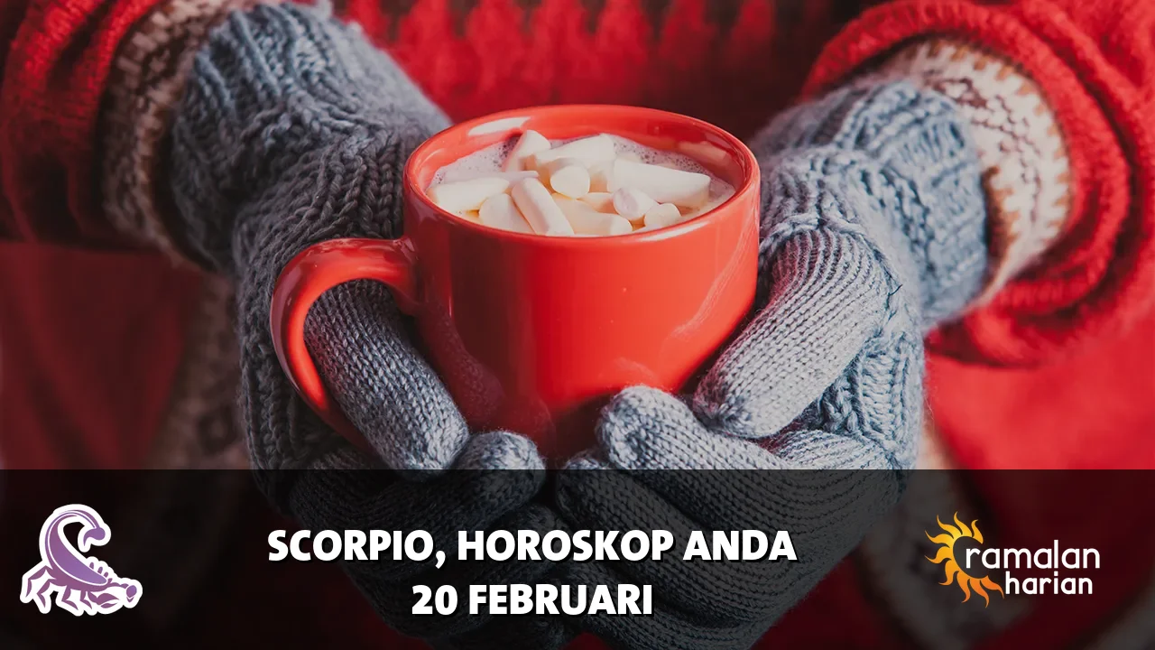Horoskop Scorpio untuk Jumat, 20 Februari 2026