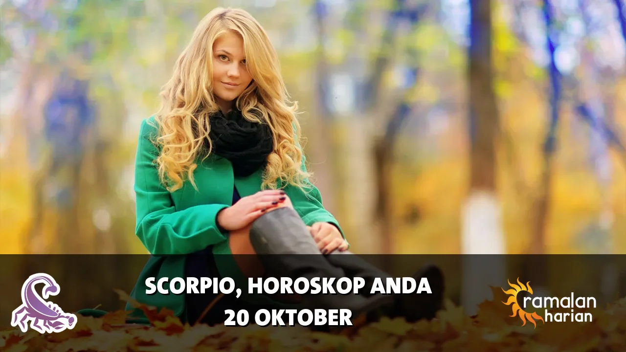 Horoskop Scorpio untuk Selasa, 20 Oktober 2026