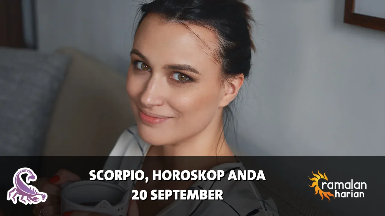 Horoskop Scorpio untuk Minggu, 20 September 2026