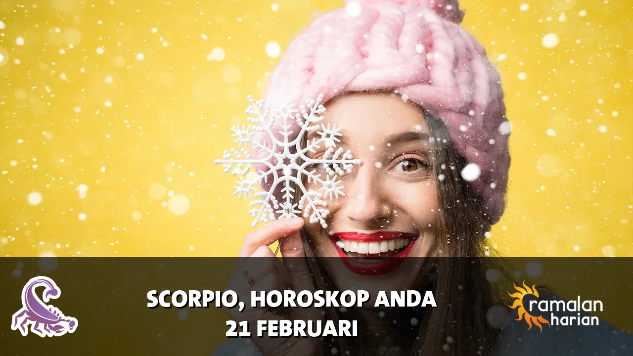 Horoskop Scorpio untuk Sabtu, 21 Februari 2026