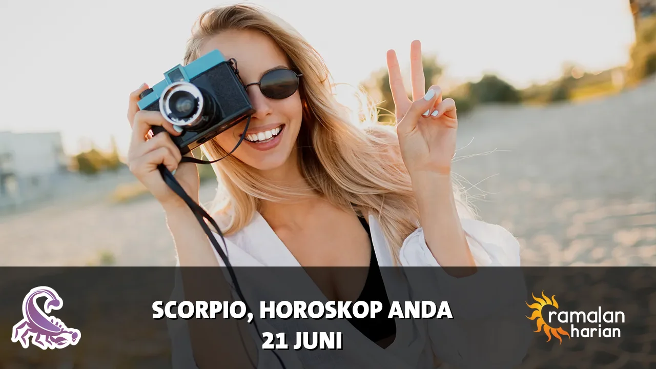 Horoskop Scorpio untuk Minggu, 21 Juni 2026