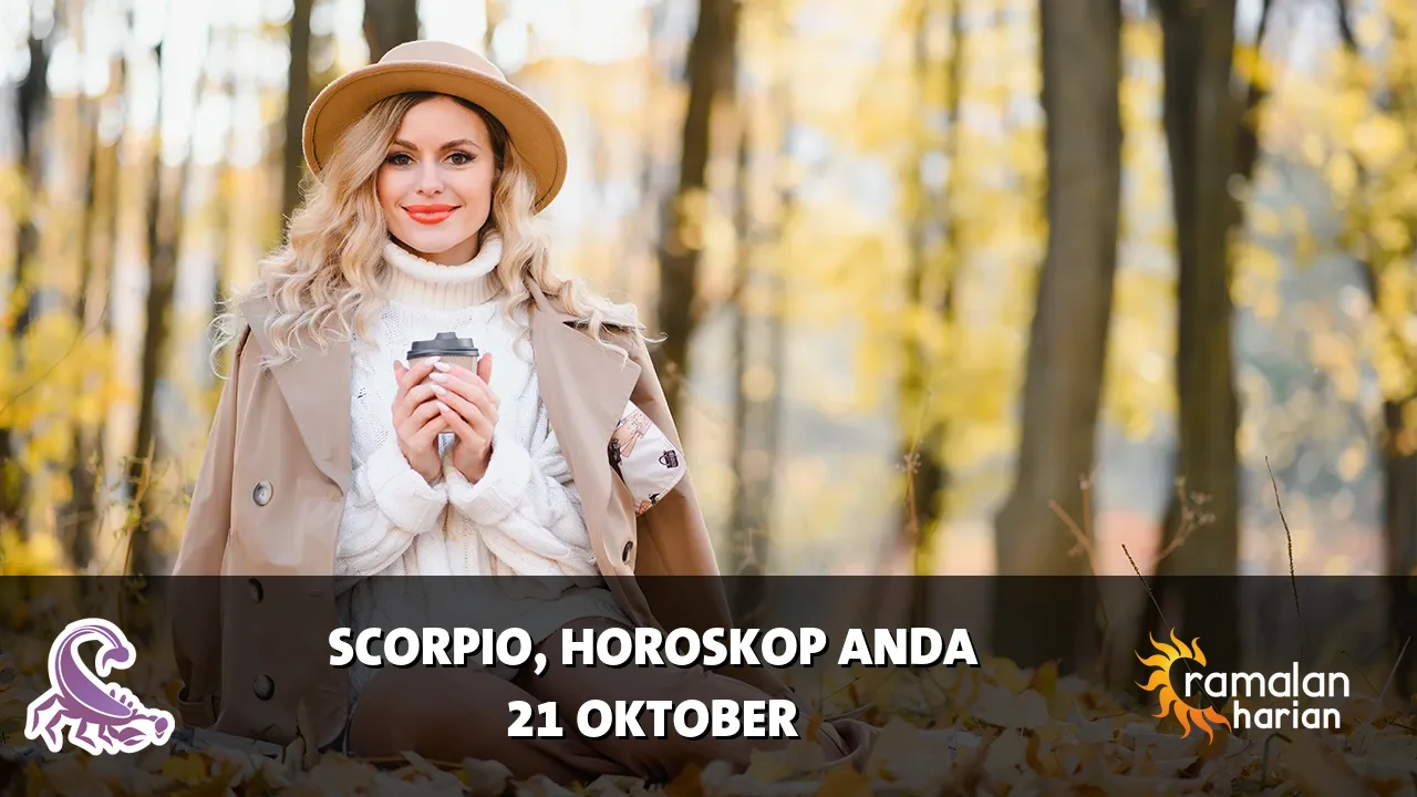 Horoskop Scorpio untuk Rabu, 21 Oktober 2026