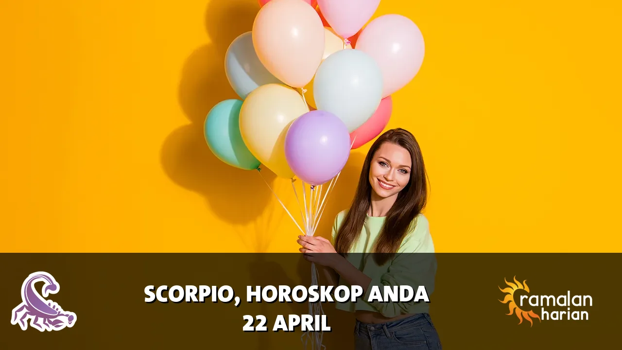 Horoskop Scorpio untuk Rabu, 22 April 2026