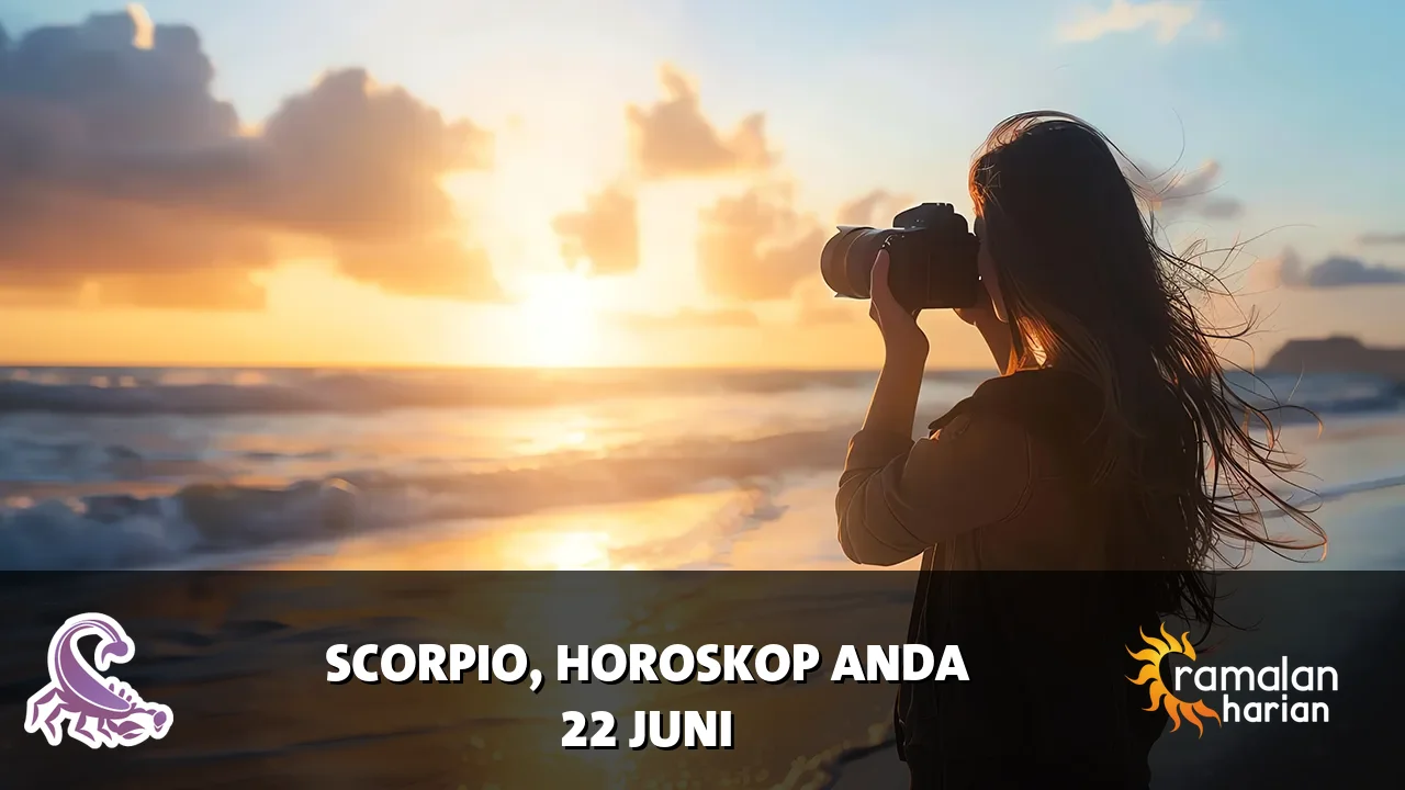 Horoskop Scorpio untuk Senin, 22 Juni 2026