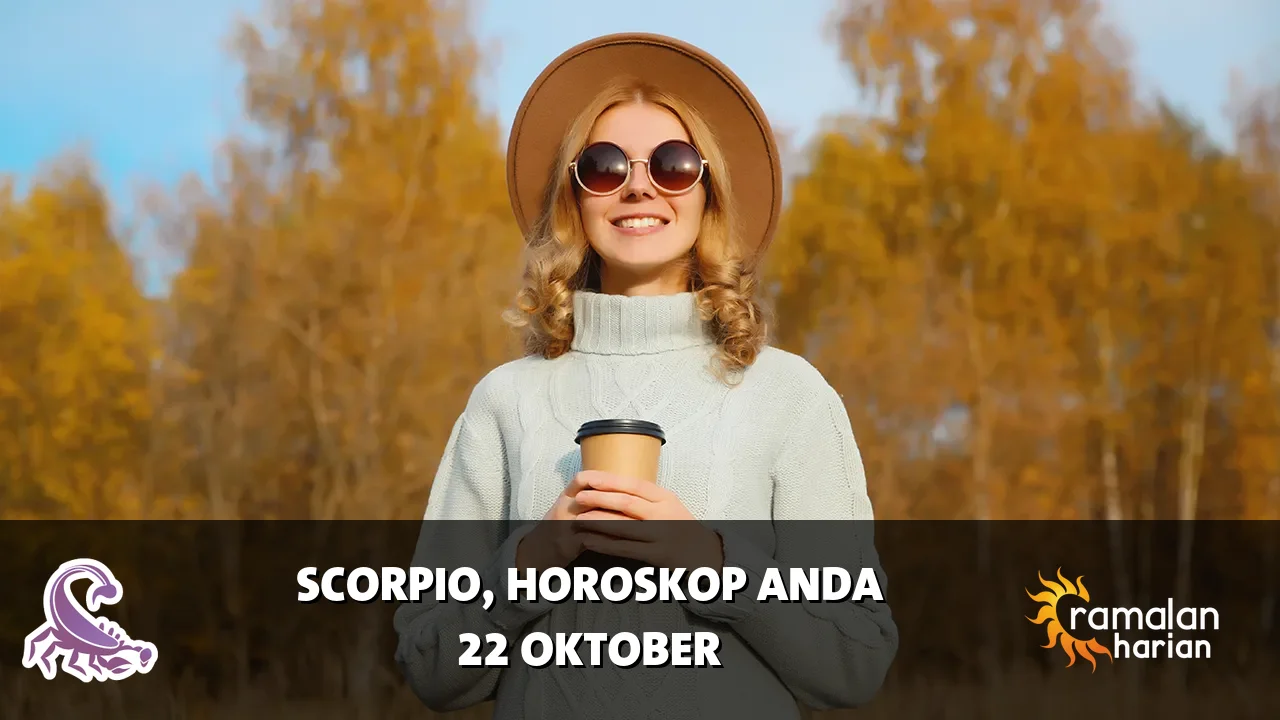 Horoskop Scorpio untuk Kamis, 22 Oktober 2026