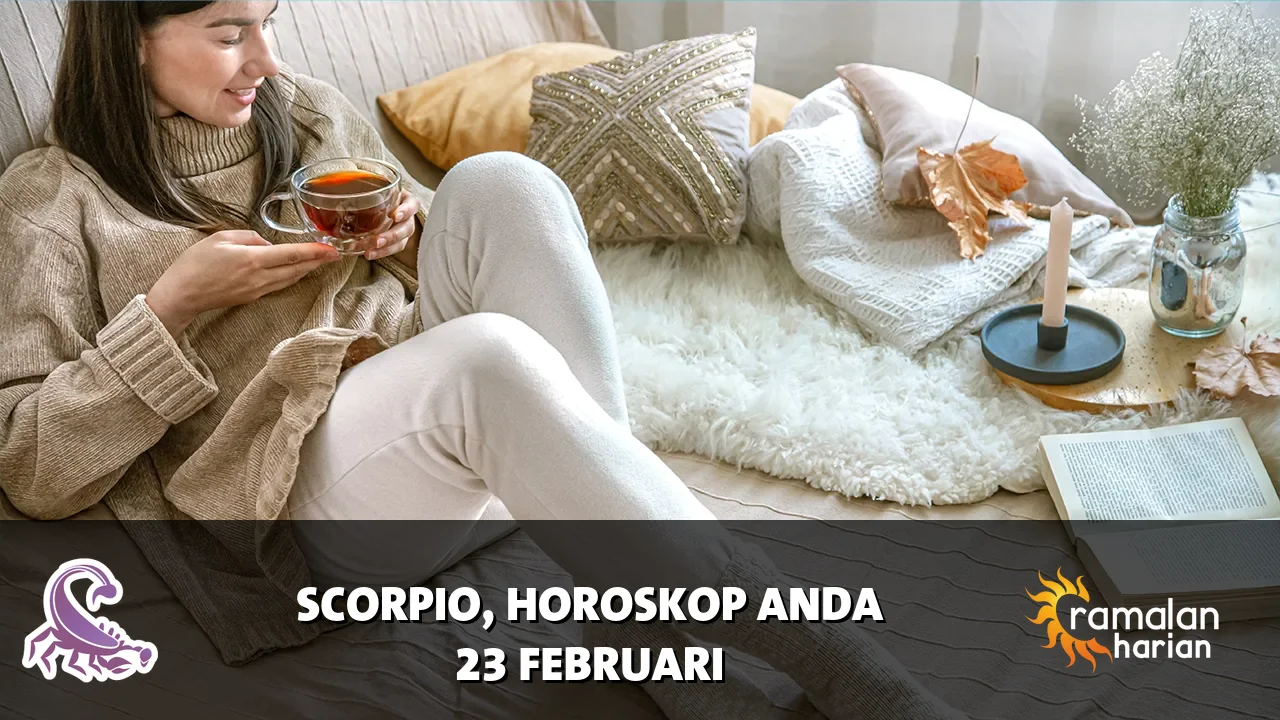 Horoskop Scorpio untuk Senin, 23 Februari 2026