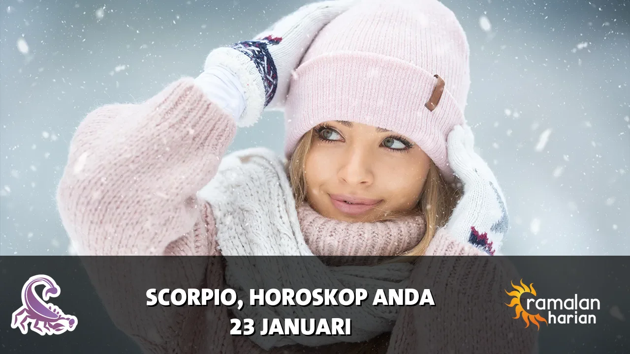 Horoskop Scorpio untuk Jumat, 23 Januari 2026