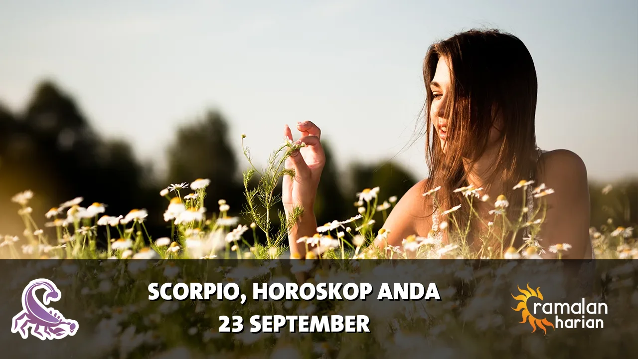 Horoskop Scorpio untuk Rabu, 23 September 2026