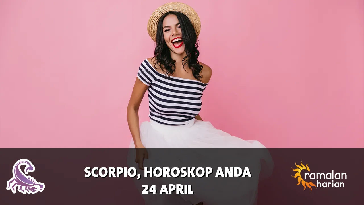 Horoskop Scorpio untuk Jumat, 24 April 2026
