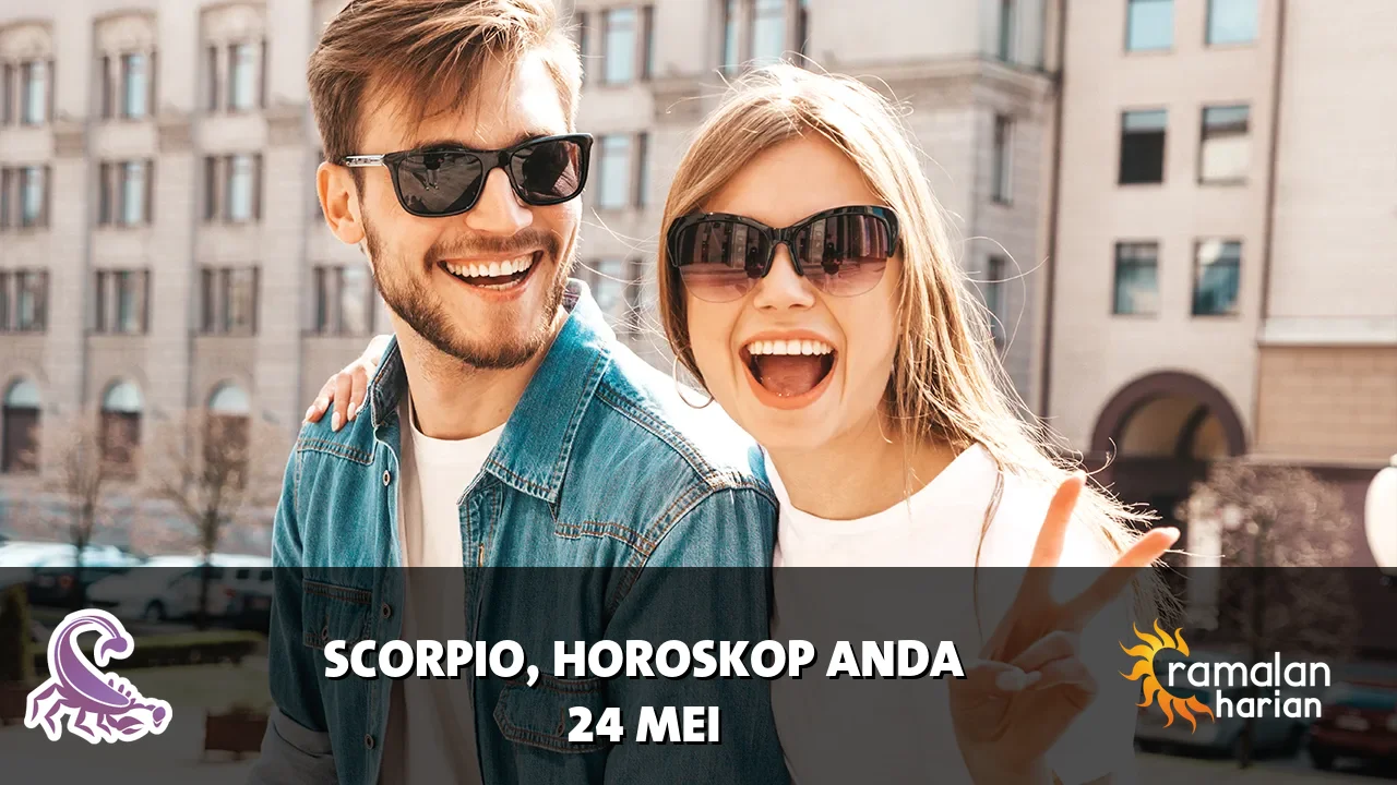Horoskop Scorpio untuk Minggu, 24 Mei 2026