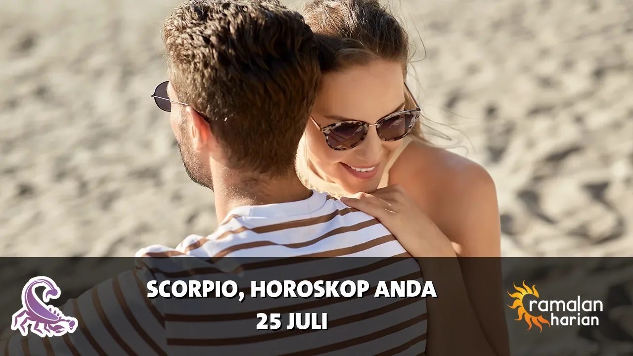 Horoskop Scorpio untuk Sabtu, 25 Juli 2026