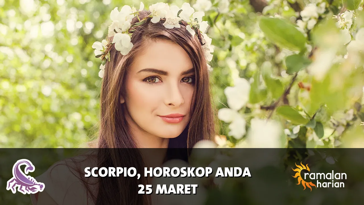 Horoskop Scorpio untuk Rabu, 25 Maret 2026