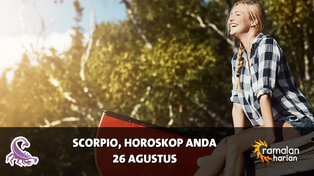 Horoskop Scorpio untuk Rabu, 26 Agustus 2026