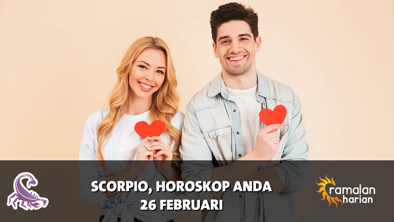 Horoskop Scorpio untuk Kamis, 26 Februari 2026