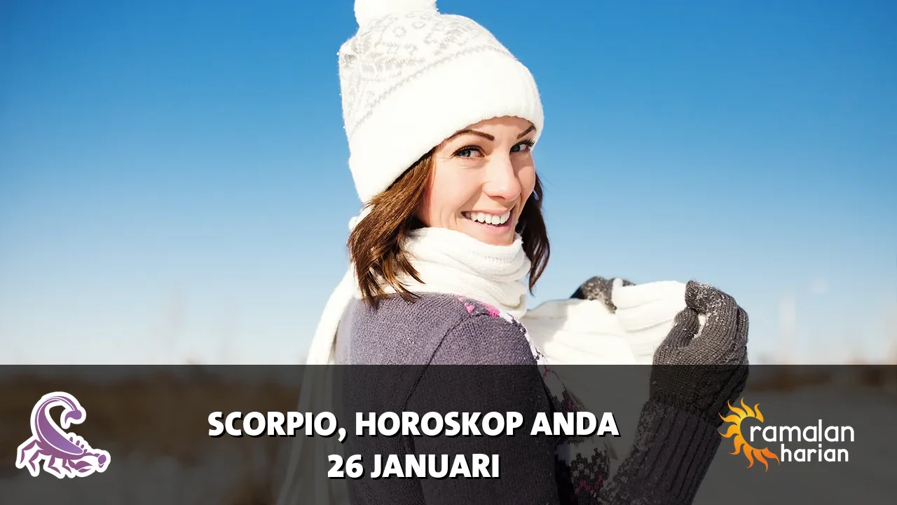 Horoskop Scorpio untuk Senin, 26 Januari 2026