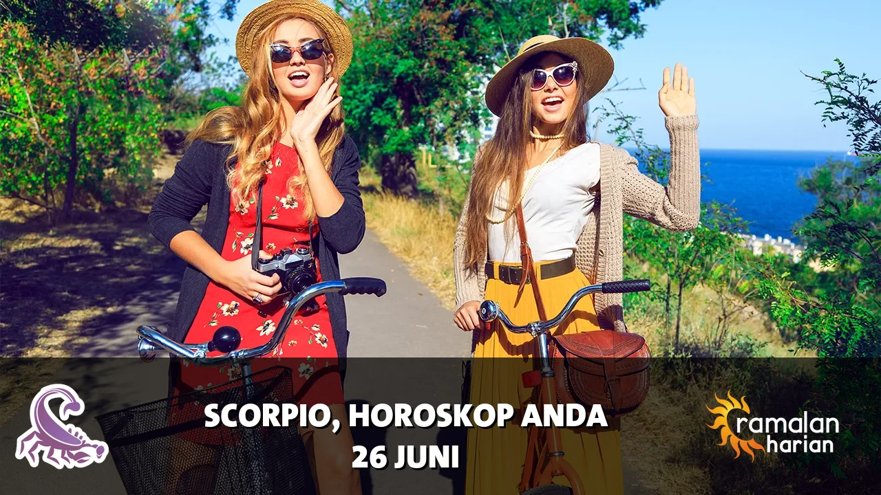 Horoskop Scorpio untuk Jumat, 26 Juni 2026