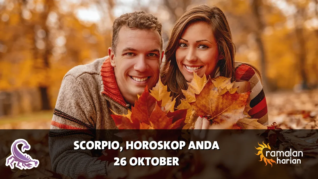 Horoskop Scorpio untuk Senin, 26 Oktober 2026