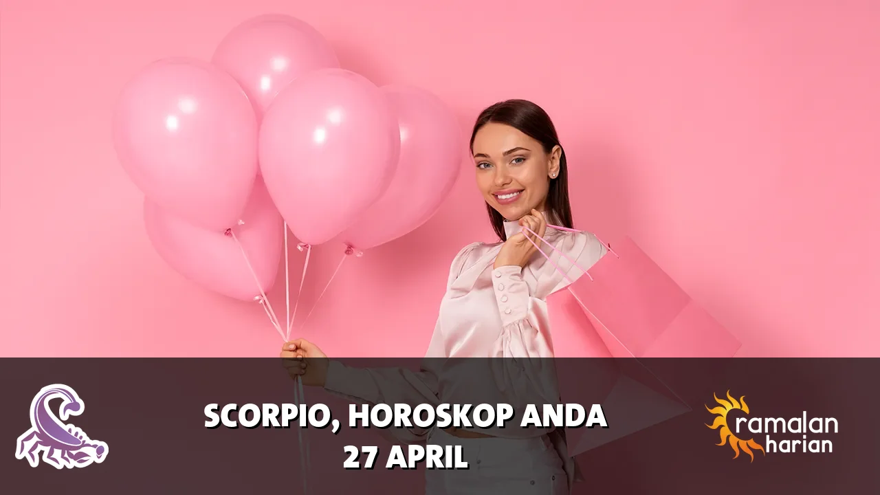 Horoskop Scorpio untuk Senin, 27 April 2026
