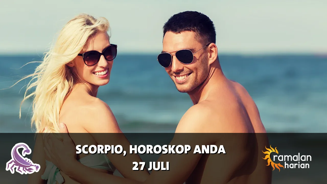 Horoskop Scorpio untuk Senin, 27 Juli 2026
