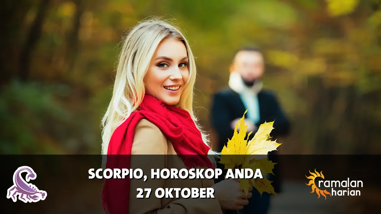 Horoskop Scorpio untuk Selasa, 27 Oktober 2026