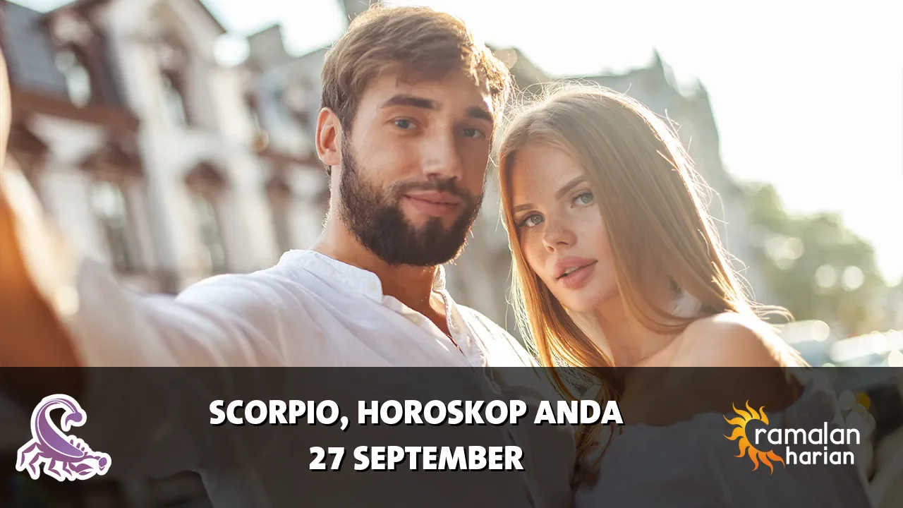 Horoskop Scorpio untuk Minggu, 27 September 2026