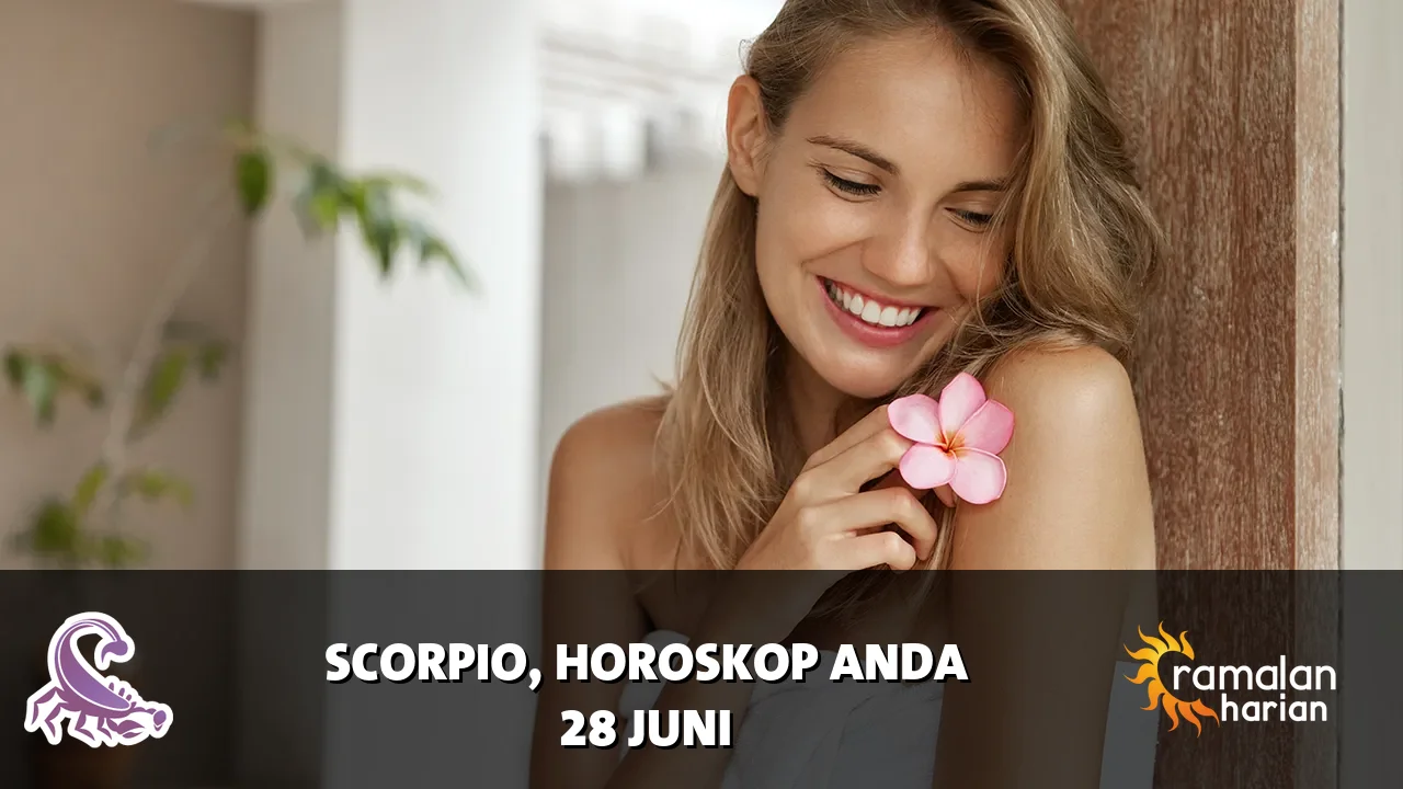 Horoskop Scorpio untuk Minggu, 28 Juni 2026