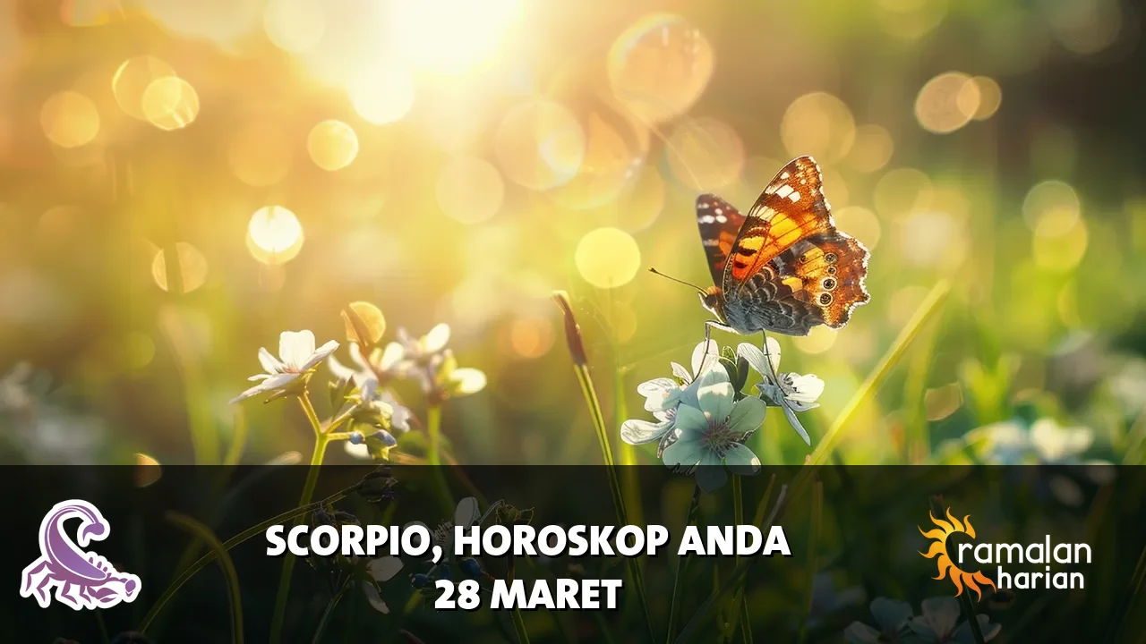 Horoskop Scorpio untuk Sabtu, 28 Maret 2026