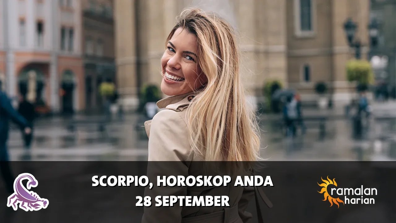 Horoskop Scorpio untuk Senin, 28 September 2026