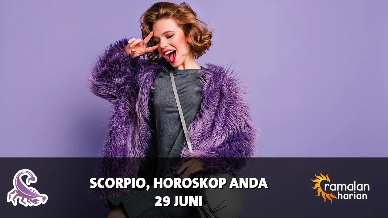 Horoskop Scorpio untuk Senin, 29 Juni 2026